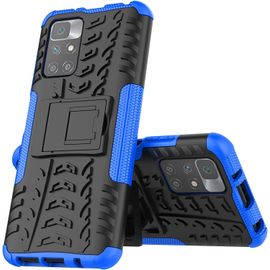 Coque Pour Redmi 10/10 Prime/Note 11 4g, Militaire Shock-Absorption Et Anti-Rayures Amovible 2 En 1 Coque De Xiaomi Redmi 10/10 Prime/Note 11 4g. Hyun Blue
