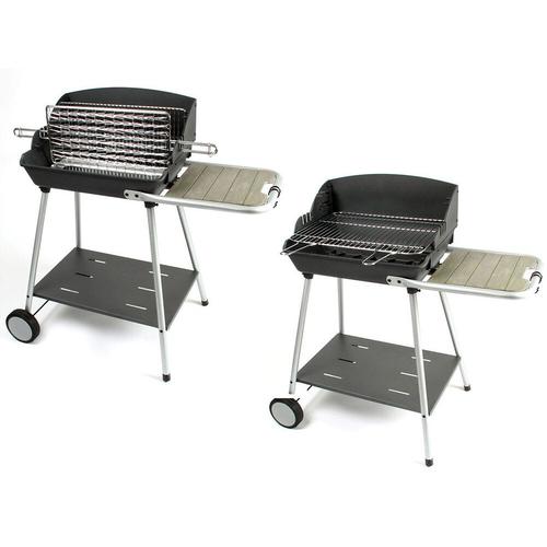 Barbecue horizontal et vertical Excel Grill DUO + Tournebroche