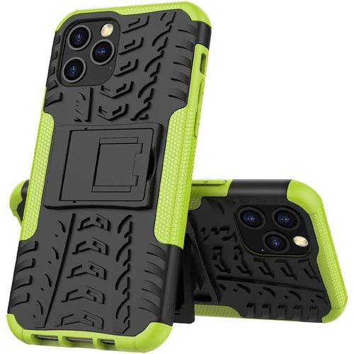 Coque Pour Iphone 12/12 Pro Militaire Shock-Absorption Et Anti-Rayures Amovible 2 En 1 Coque De Apple Iphone 12/12 Pro. Hyun Green