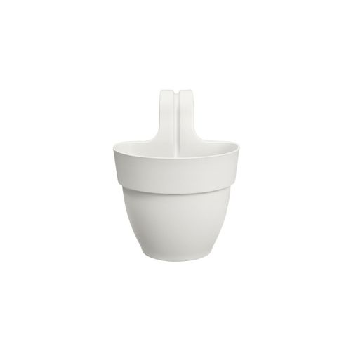 Balconnière En Plastique Elho Vibia Campana Easy Hanger Small Blanc Soie - Ø 24 Cm