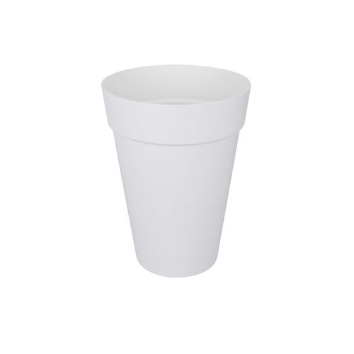 Pot De Fleur Rond Loft Urban High Ø 35 X H.45 Cm - Blanc