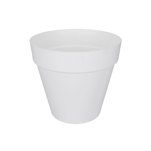 Pot De Fleur Rond Loft Urban Ø 40 X H.35 Cm - Blanc