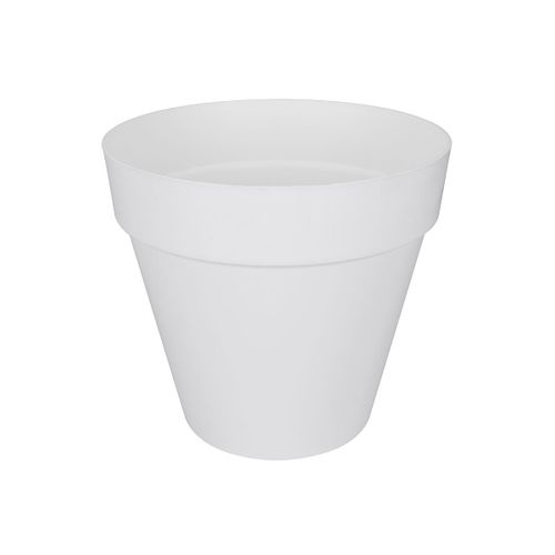 Pot De Fleur Rond Loft Urban Ø 50 X H.44 Cm - Blanc