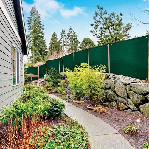 Brise Vue Haute Densité 2 X 10 M Vert 300 Gr/M² Qualité Pro