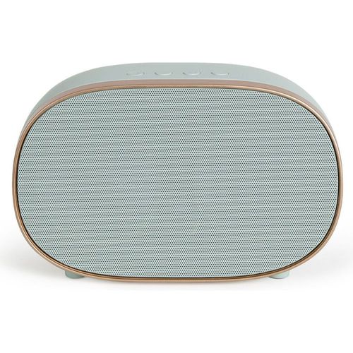 Enceinte Bluetooth LIVOO TES248V Bluetooth 2x3W coloris bleu/vert