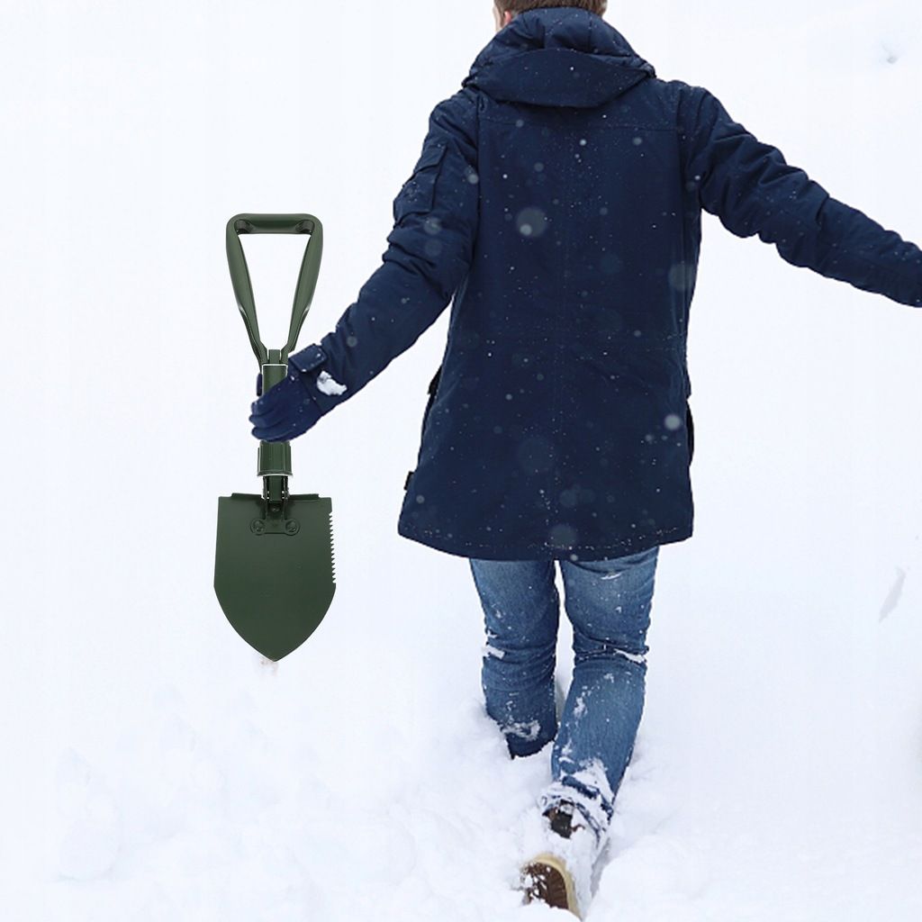 1 jeu de pelle pliante Portable Camping - 3