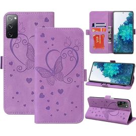 Coque Samsung Galaxy S20 Fe, Samsung Galaxy S20 Fe 5g, Flip Case En Protecion Pour Samsung Galaxy S20 Fe 4g/5g,Violet