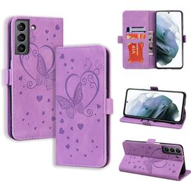 Coque Samsung Galaxy S22 5g, Samsung S22 5g, Flip Case En Protecion Pour Samsung Galaxy S22, Violet