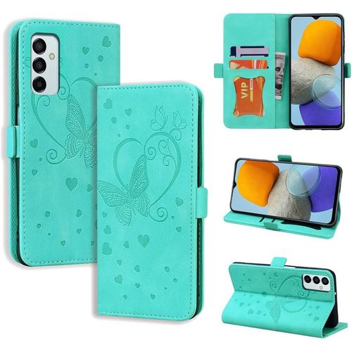 Coque Samsung Galaxy A23 5g / A23 4g Flip Case En Protecion Pour Samsung Galaxy A23 5g/A23 4g/M23 5g, Vert