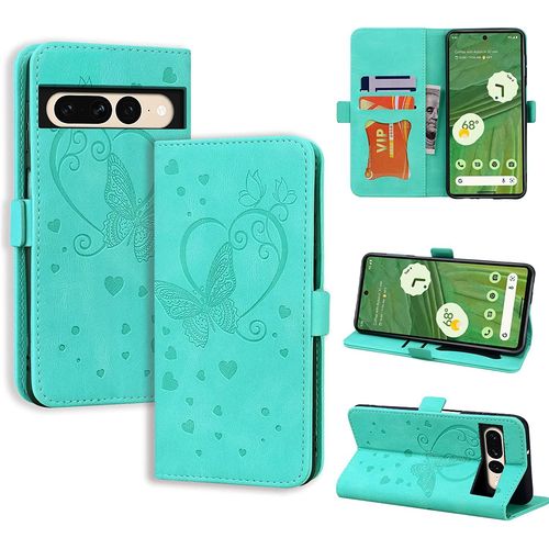 Coque Google Pixel 7 Pro Google Pixel 7 Pro Flip Case En Protecion Pour Google Pixel 7 Pro, Vert