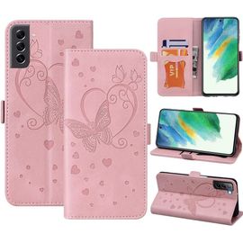 Coque Samsung Galaxy S21 Fe 5g, Samsung S21 Fe, Flip Case En Protecion Pour Samsung Galaxy S21 Fe, Rose