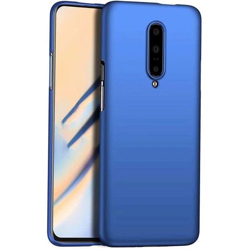 Coque Oneplus 7 Pro Anti-Chute Pc Dur Ultra Mince Anti-Rayures Protecteur Pour Pour Oneplus 7 Pro Cas-Bleu
