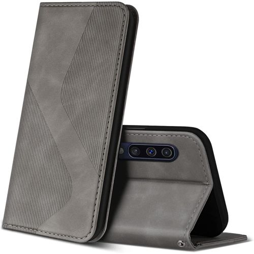 Coque Pour Samsung Galaxy A50 / Galaxy A50s / Galaxy A30s, Premium De Protection, Clapet Folio Pour Samsung Galaxy A50 / Galaxy A50s / Galaxy A30s (Gris)