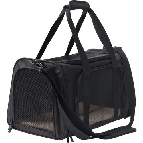 Sac de Transport Chat Chien,Portable Pliable Cage de Transport