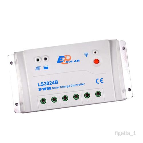 Régulateur Contrôleur De Charge LED Panneau Contrôle De Batterie USB Port 12V 24V 30A