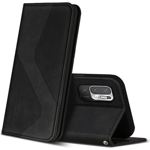 Coque Pour Xiaomi Redmi Note 10 5g / Redmi Note 10t, Premium De Protection, Clapet Folio Pour Xiaomi Redmi Note 10 5g / Poco M3 Pro/Redmi Note 10t (Noir)