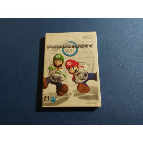 Mario Kart Nintendo Wii J Jap Japan Japonaise