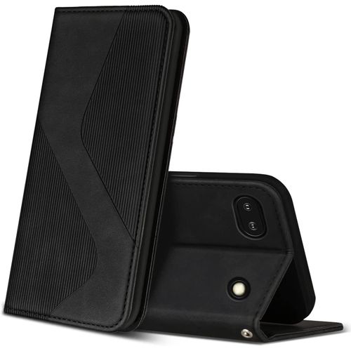 Coque Pour Google Pixel 6a, Premium De [Emplacements Cartes] [Magnetique], Clapet Folio Pour Google Pixel 6a (Noir)