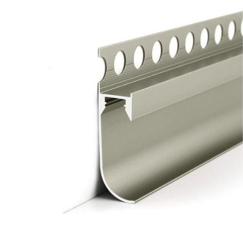 Profilé Aluminium Gris 2m Pour Ruban Led