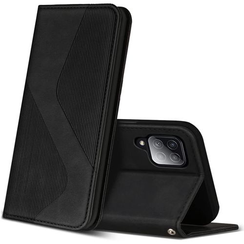 Coque Pour Samsung Galaxy A22 4g / M32 4g / M22 4g, Premium De [Magnetique], Clapet Folio Pour Samsung Galaxy A22 4g / M32 4g / M22 4g (Noir)