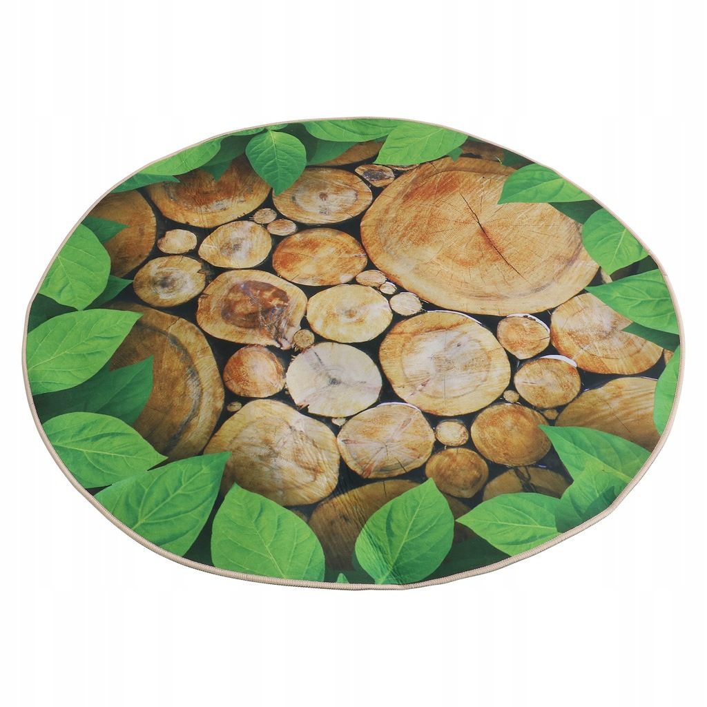 1 Tapis Rond Pour Enfants.