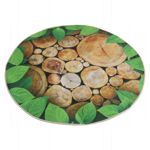 1 Tapis Rond Pour Enfants.