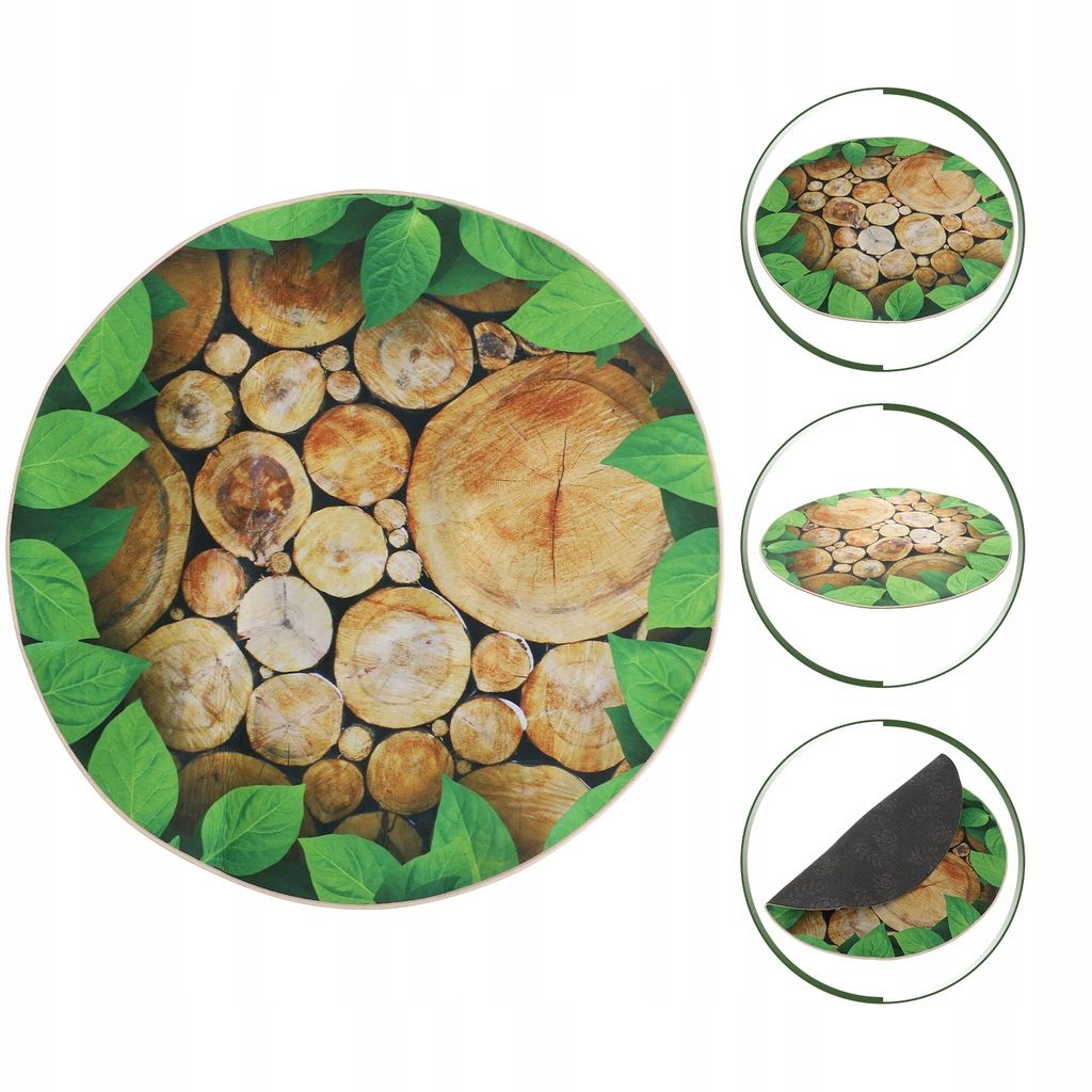 1 Tapis Rond Pour Enfants. - 4