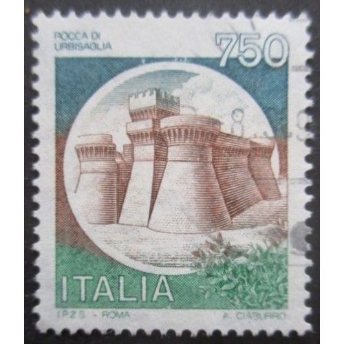 Italie N°1891 Chateau Oblitéré