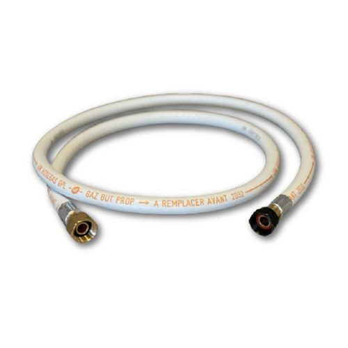 Tuyau gaz Souple 1.00 m butane/propane Raccords à visser 20/150 et G1/2 Standard