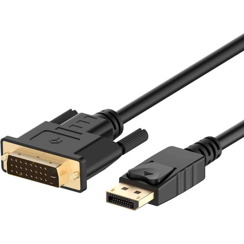 Câble DisplayPort vers DVI, 1,8 m, Noir