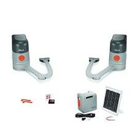 Kit motorisation ? bras pour portail battant MAESTRO START KIT 200 + Panneau solaire - Nice Home