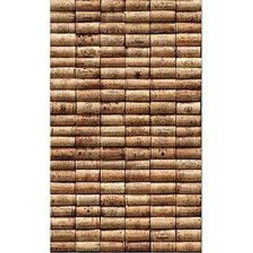 Papier peint panoramique intiss?, papier intiss?, vintage photo rustique d'une collection de bouchons en li?ge, 250 cm X 150 cm