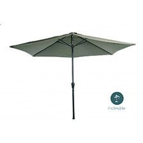 Parasol Kaki Inclinable 3m