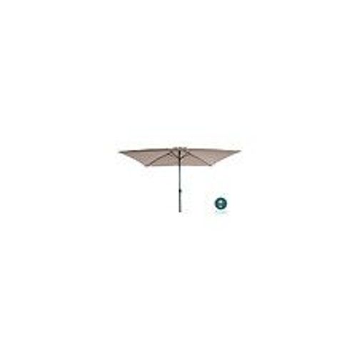 Parasol Rectangulaire Inclinable Marron 2x3m