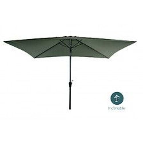 Parasol Rectangulaire Inclinable Kaki 2x3m