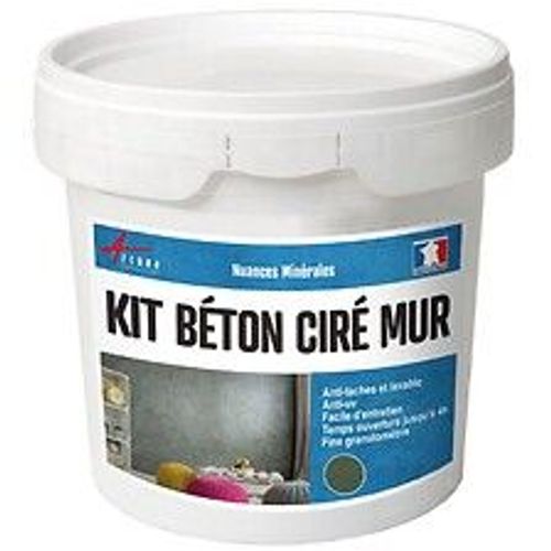 B?TON CIR? EN KIT : Sp?cial Murs - 5 m? - Mate Carambole Vert - ARCANE INDUSTRIES