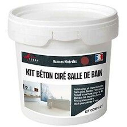 KIT B?TON CIR? - MURS SALLE DE BAINS DOUCHE ITALIENNE - 10 m? (en 2 couches) Airelles Rouge - ARCANE INDUSTRIES