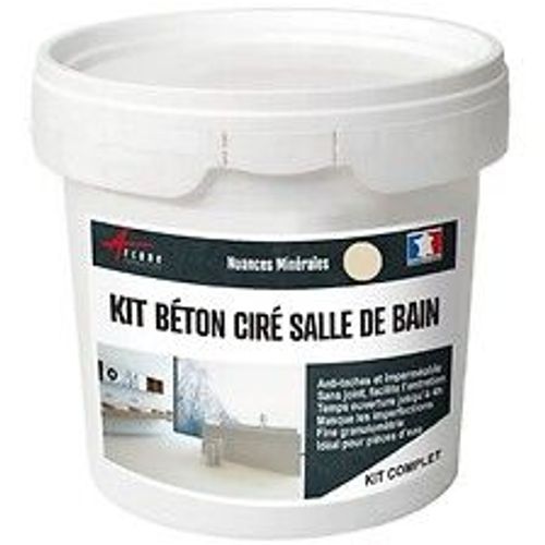 KIT B?TON CIR? - MURS SALLE DE BAINS DOUCHE ITALIENNE - 5 m? (en 2 couches) Gazelle Gris Rose - ARCANE INDUSTRIES