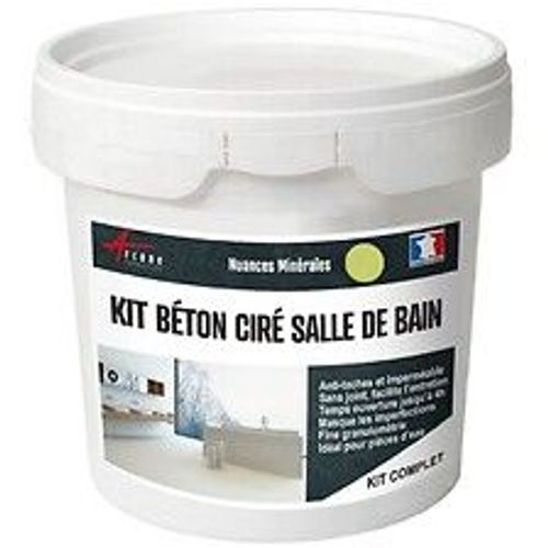 KIT B?TON CIR? - MURS SALLE DE BAINS DOUCHE ITALIENNE - 5 m? (en 2 couches) Chayote Vert - ARCANE INDUSTRIES