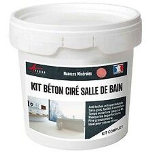KIT B?TON CIR? - MURS SALLE DE BAINS DOUCHE ITALIENNE - 5 m? (en 2 couches) Papaye Rose Orange - ARCANE INDUSTRIES