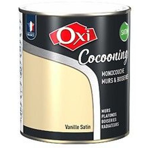 Peinture d'int?rieur monocouche pour murs et boiseries Owatrol COCOONING MURS et BOISERIES   SATIN Vanille 2.5 litres