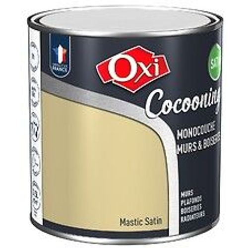 Peinture d'int?rieur monocouche pour murs et boiseries Owatrol COCOONING MURS et BOISERIES   SATIN Mastic 0.5 litre