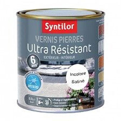 Vernis pierre ext?rieur / int?rieur Pierre SYNTILOR, incolore, 0.5 l
