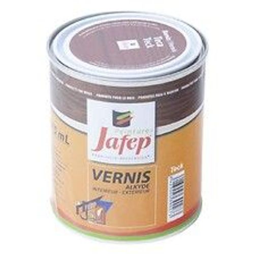 Vernis synth?tique teinte teck brillant Jafep 375 ml