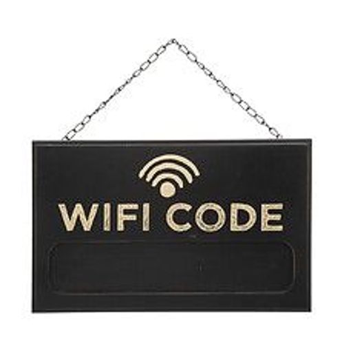 Plaque M?mo pour WIFI CODE 35 x 22 cm