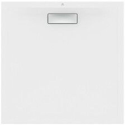 Receveur de douche carr? ULTRAFLAT - 90x90 - Blanc mat - Acrylique