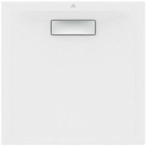 Receveur de douche carr? ULTRAFLAT - 70x70 - Blanc mat - Acrylique