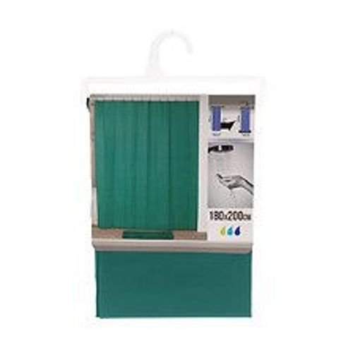 Rideau de douche Vert fonc? 180 x 200 cm