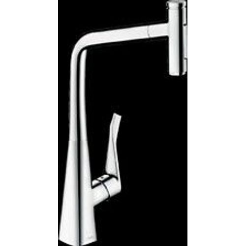 Robinet de cuisine avec douchette Metris Select M71 320 2 jets chrom?