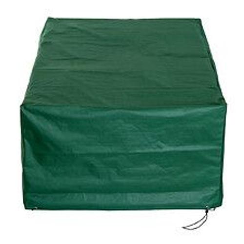 Homcom Housse De Protection Etanche Pour Meuble Salon De Jardin Rectangulaire 210l X 140l X 80h Cm Vert